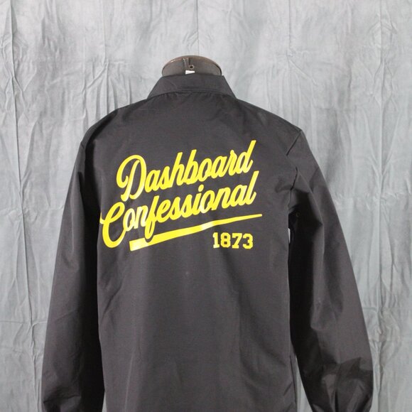 Band Jacket = Dashboard Confessional Script Graphic - Men's Large - Picture 5 of 9